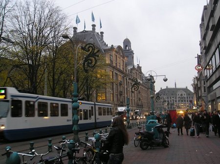 アムステルダム旧証券取引所周辺　２